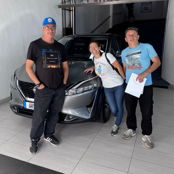 Sandro, Natalia y Arturo