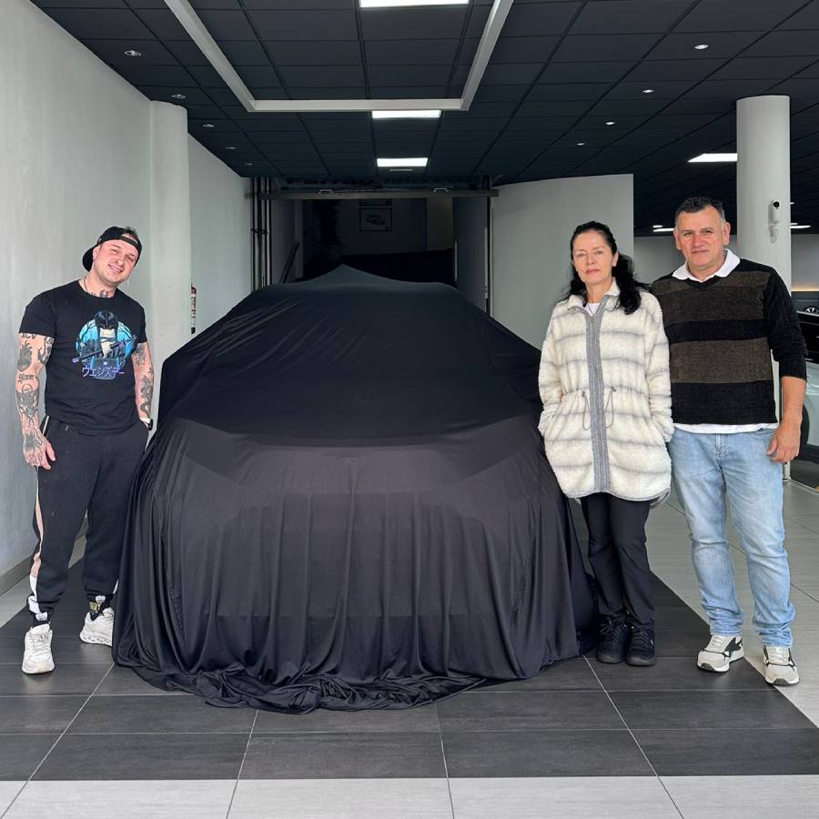 María, Rosmira y Sebas